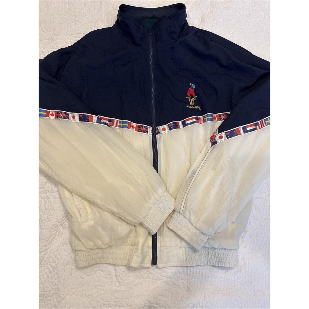 VTG Atlanta 1996 USA Olympic Game Collection Speedo SZ M Warm Up Track Suit Rare